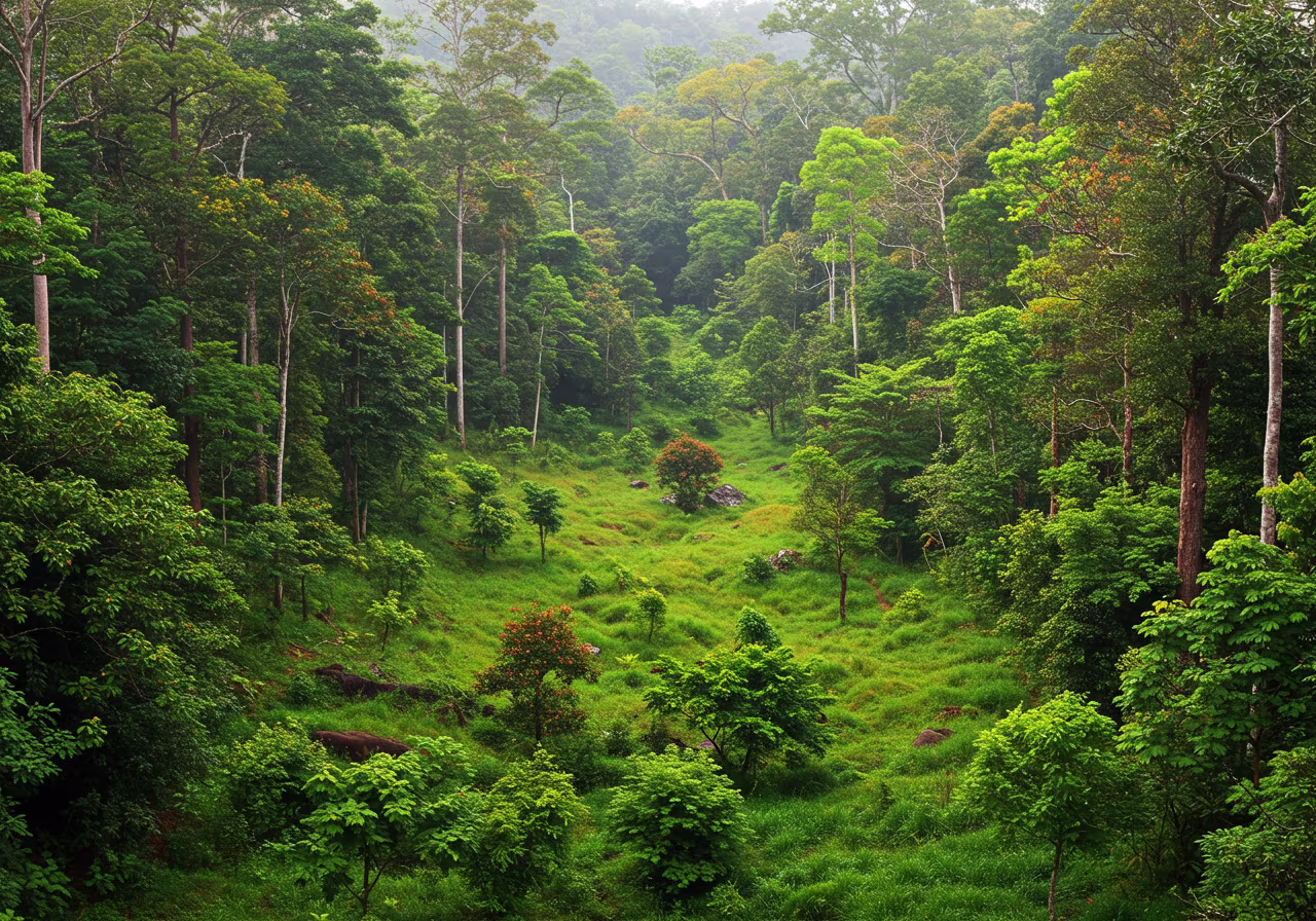 Reforested area